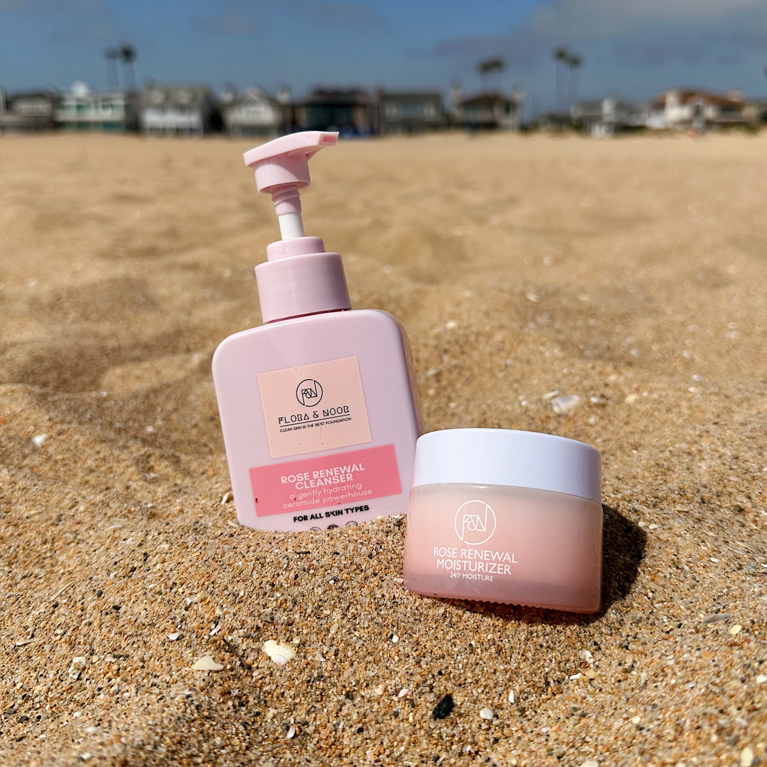 Rose Renewal Collection - Fresh, Dewy Glow | Flora & Noor